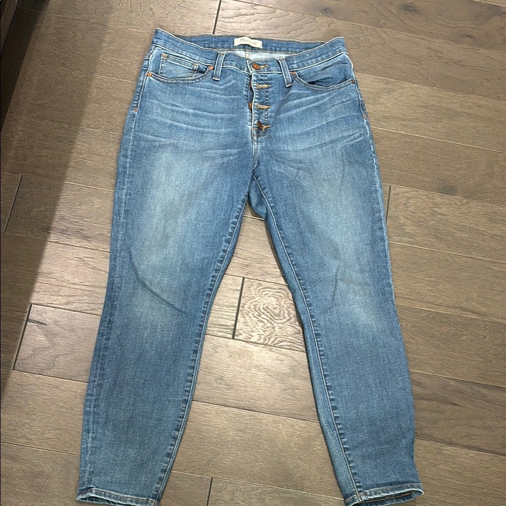 Madewell Light Blue Skinny Jeans